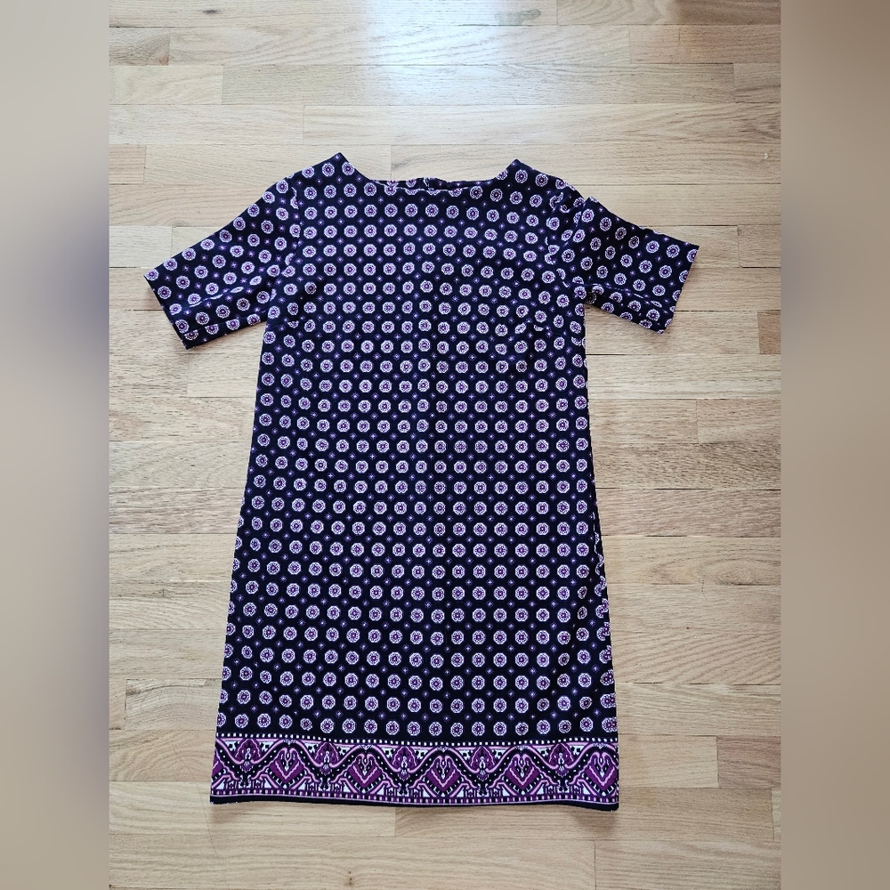 Banana Republic Factory Dress (OP, Black/Purple)